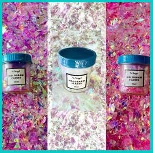 

set 3pcs HOLOGRAM FLAKES Ukuran 20ml Serpihan Kecil glitter 16novz3 to