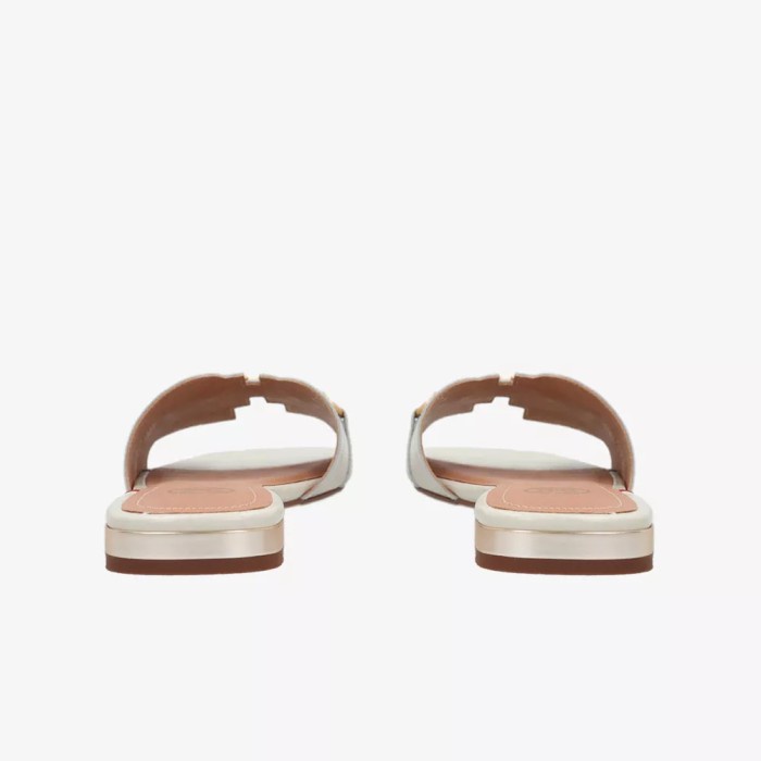 Staccato 9Rx011018 Woman Flats Original Sandal Wanita Leather - Beige