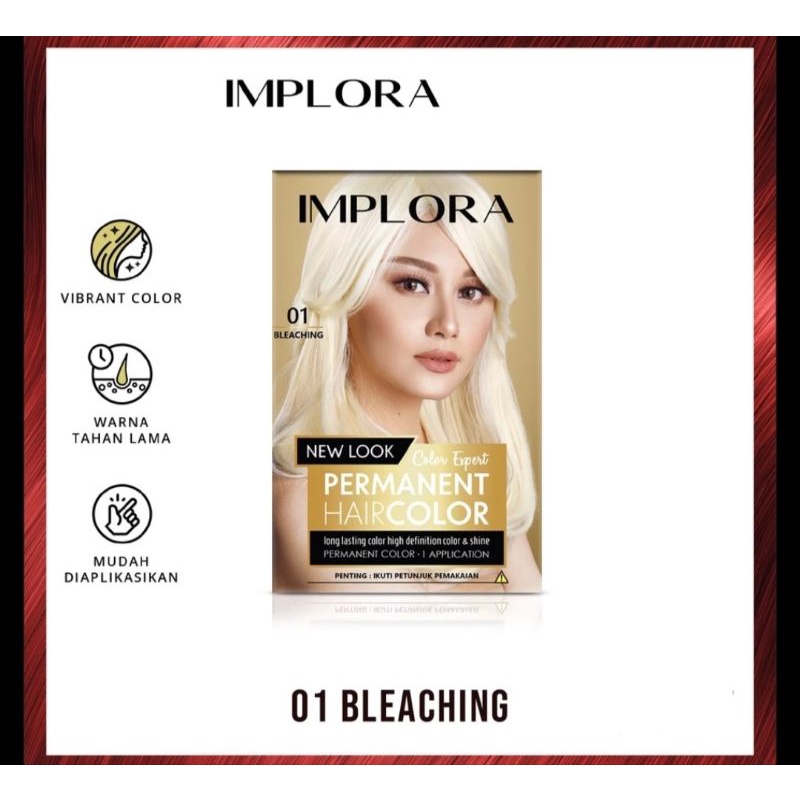 PEWARNA RAMBUT/CET RAMBUT IMPLORA