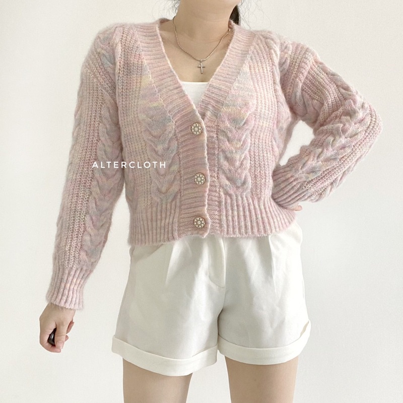 [AMAZED PEOPLE] alter.cloth - ONNO CARDI Atasan Wanita Lengan Panjang Longsleeve Kardigan Korea