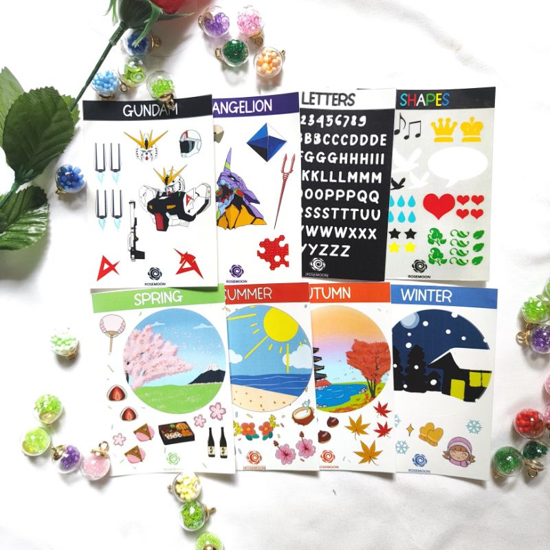 

ANIME STICKER SHEET KISS CUT A7