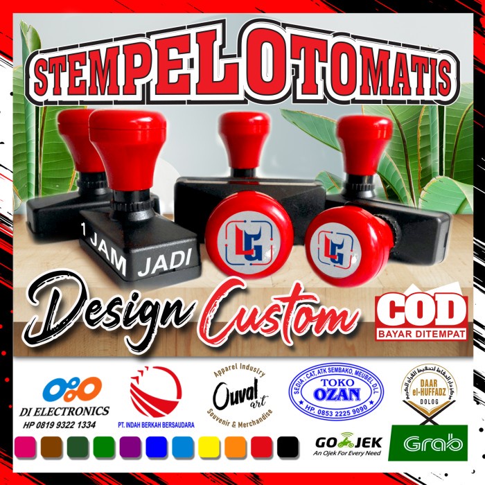 

Stempel Otomatis 2 Warna