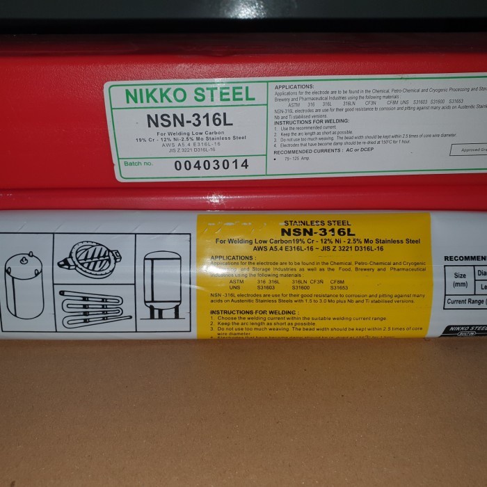 ><><><] Kawat Las NSN 316L 4mm