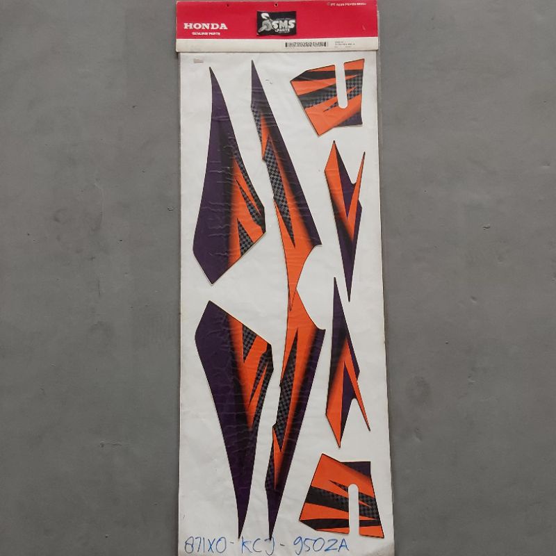 List Stiker Stripe Striping Tiger Lama Original 871X0 KCJ 950ZA