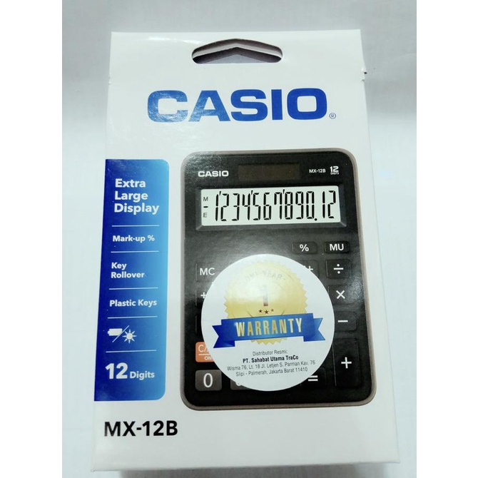 

kalkulator calculator casio mx12b mx-12b original E88A