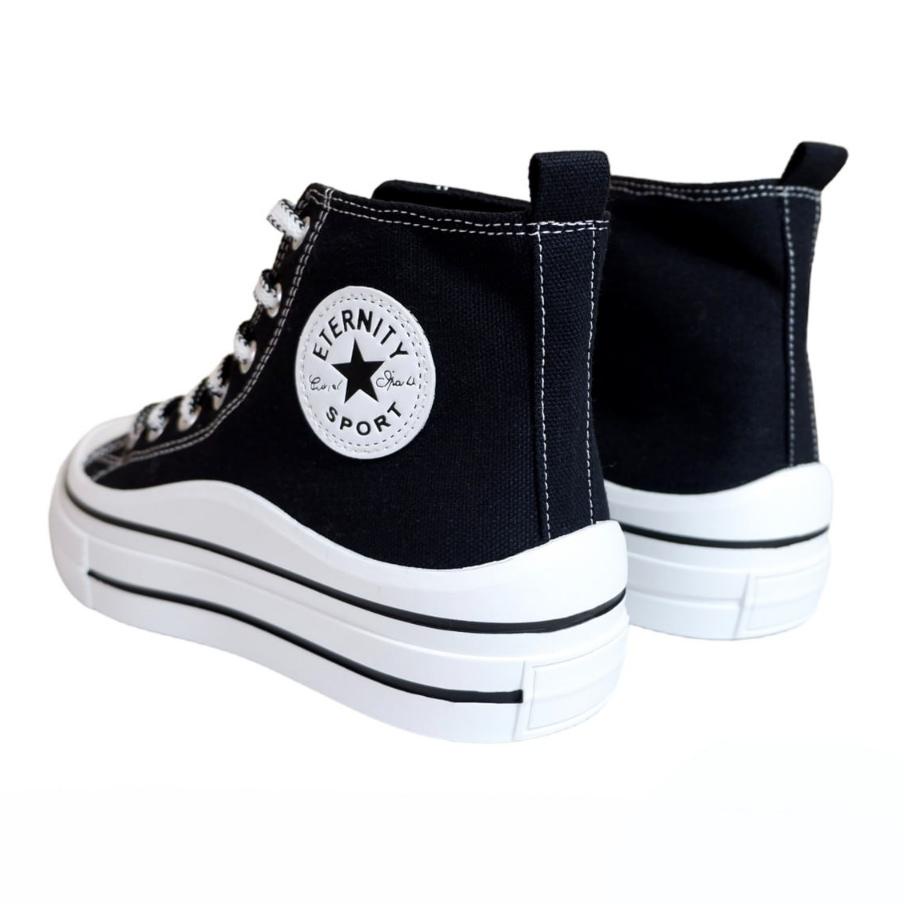 Nadilastuff Doyoung High Sneakers Sepatu Wanita Canvas Casual Shoes