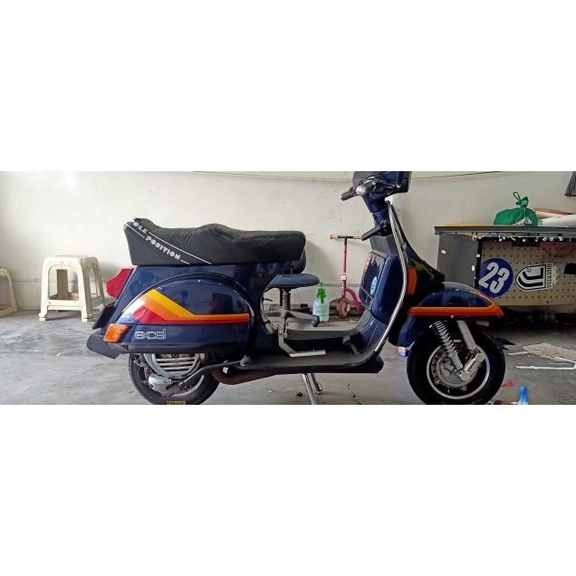 Cutting Sticker Striping Vespa Excel Siap kirim