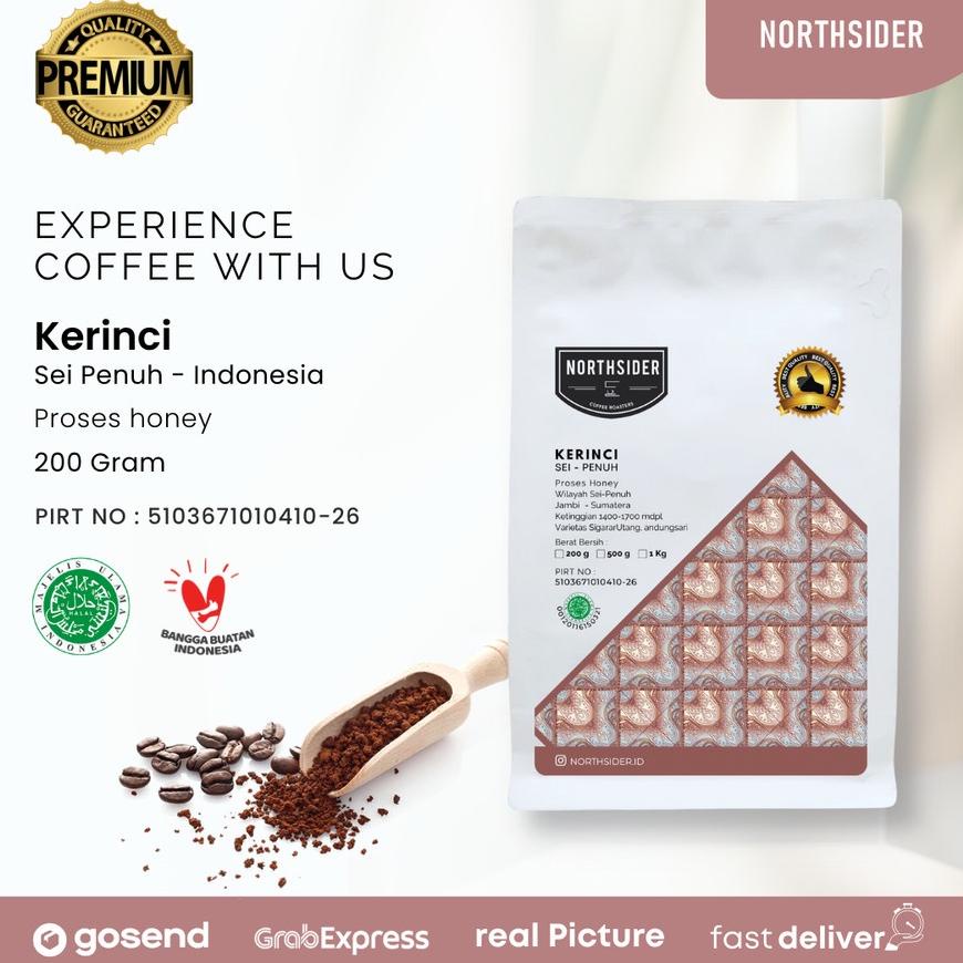 

Northsider Kopi Arabika Kerinci Sei-Penuh Honey Coffee 200g