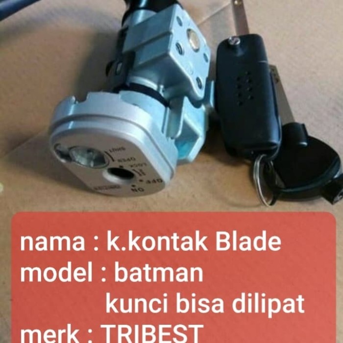 Kunci Kontak Anti Maling Blade Tribest