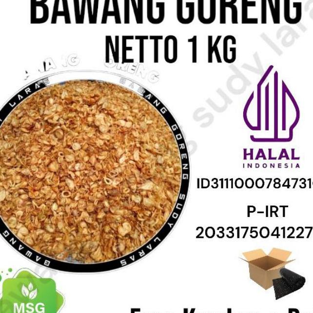 

Bawang Goreng Brebes&Sumenep 1 Kg Renyah