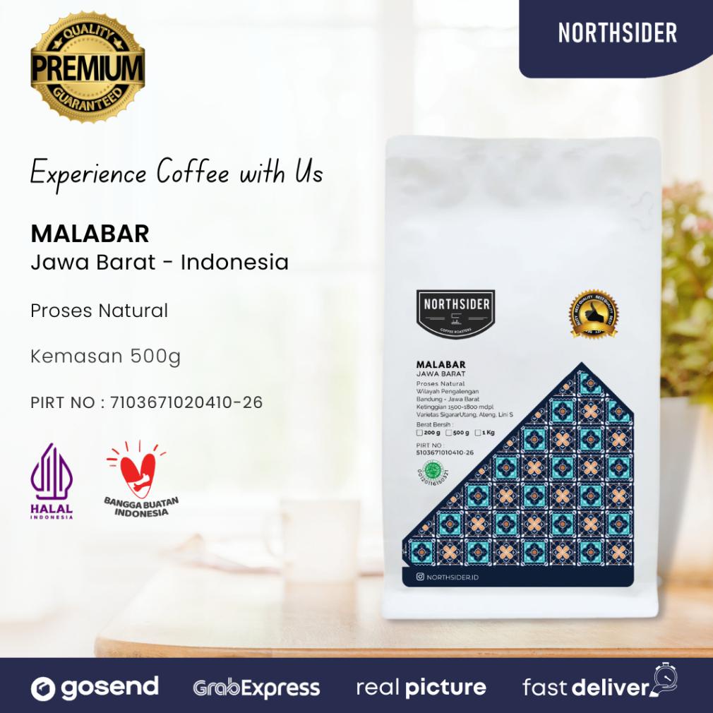 

Northsider Kopi Arabika Java Malabar Natural coffee 500g