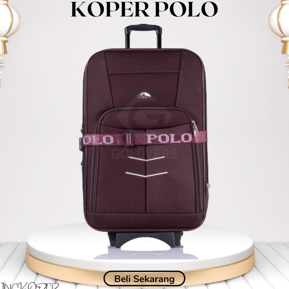 Koper 32 Inch Polo Twin/Koper Jumbo/Koper Besar/Koper Bagasi/Koper Kain/Koper 2 Roda/Koper