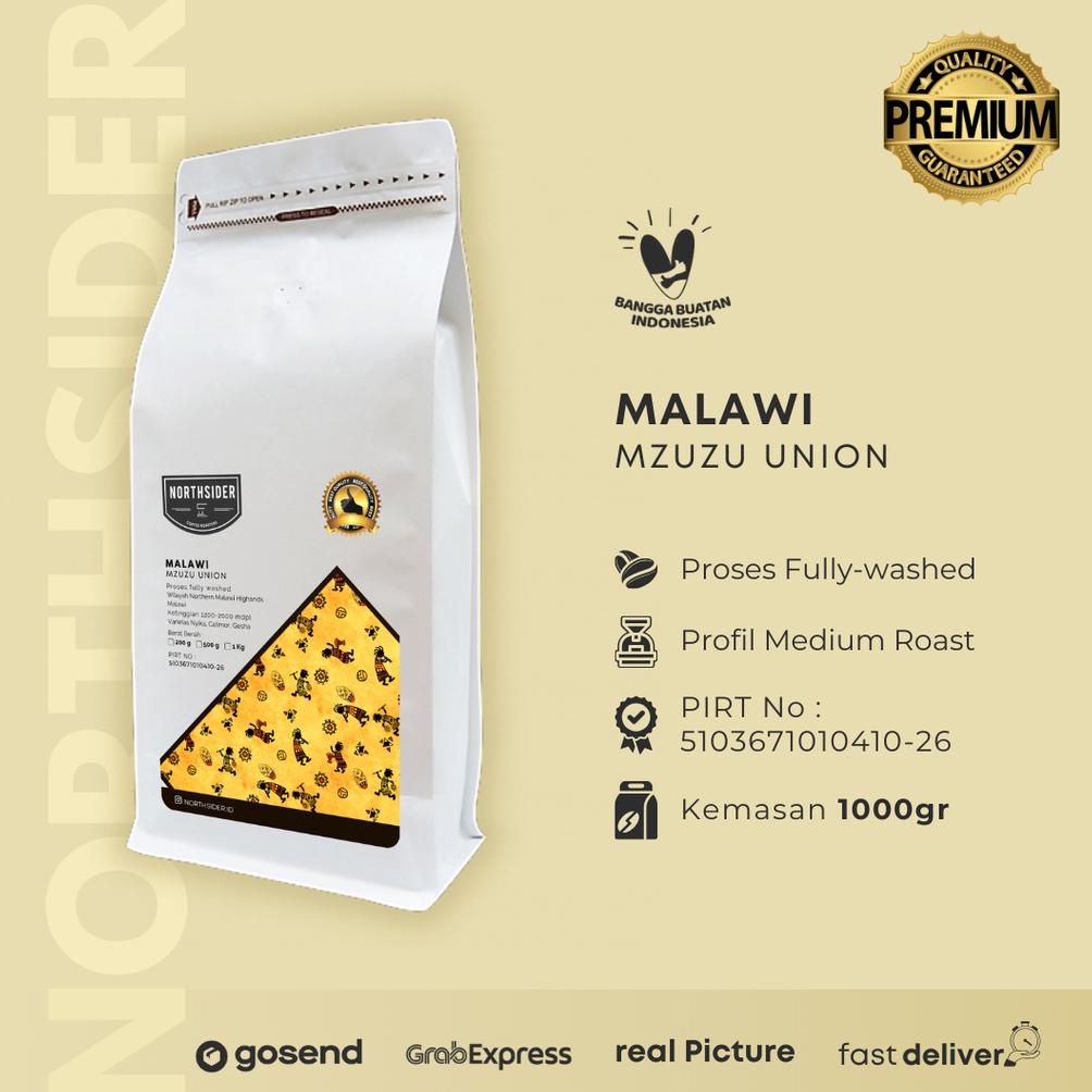 

Northsider Kopi Arabika Malawi Mzuzu Union Coffee fully-washed - 1Kg