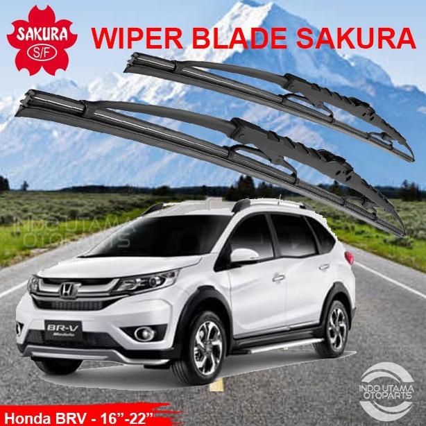 TERLARIS Wiper Kaca Depan BRV Wiper Mobil SAKURA