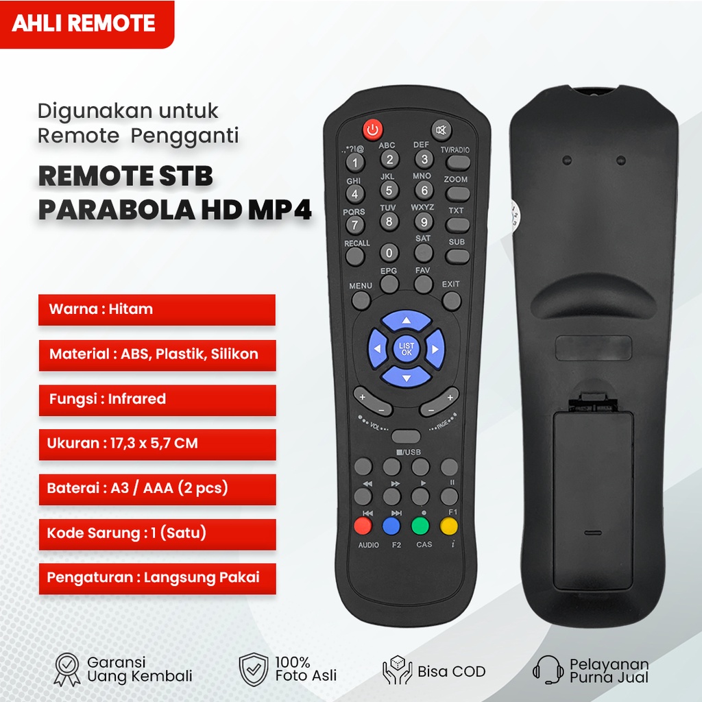 Remot Receiver Matrix Garuda MPEG-4 / Remote Parabola Matrix