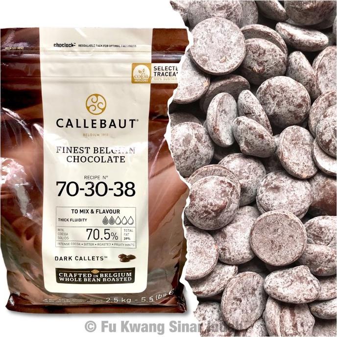 

((((()paling dicari] Callebaut Dark Noir Chocolate Belgian Couverture 70,5% 100 gr