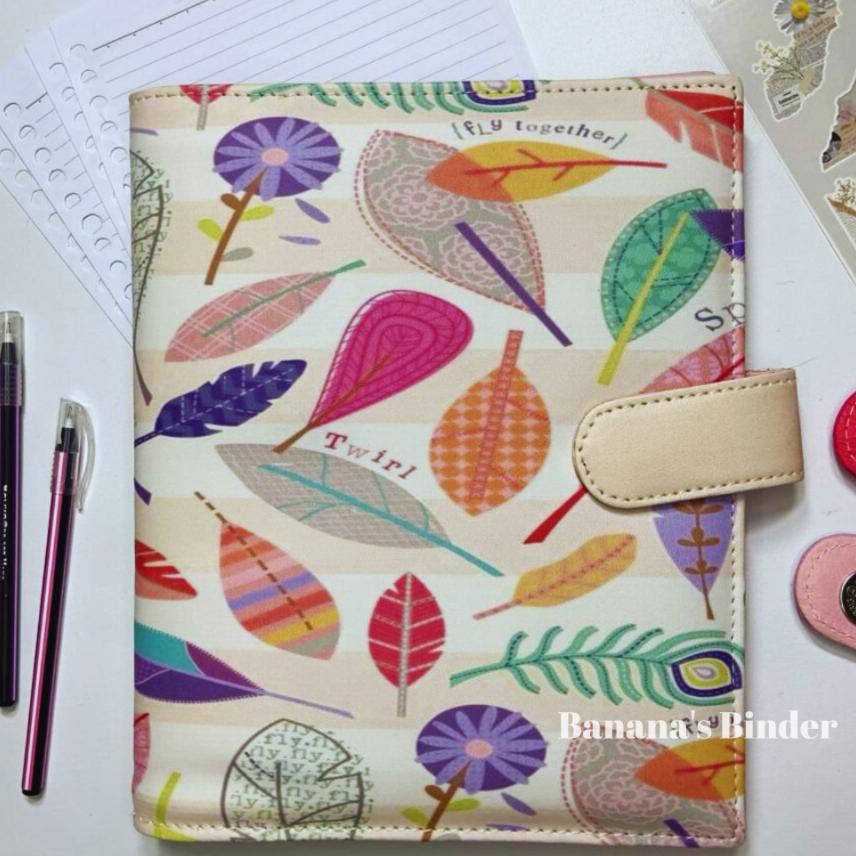 

Binder Custom + Free Kertas Leaf Lover 20 & 26 Ring