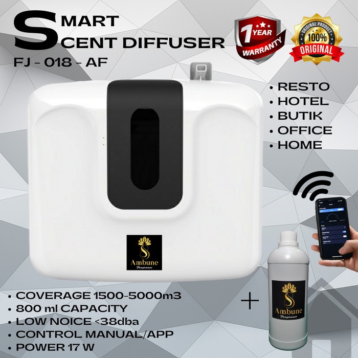 Smart Scent Diffuser Aroma Pengharum Ruangan Fj 018 Af