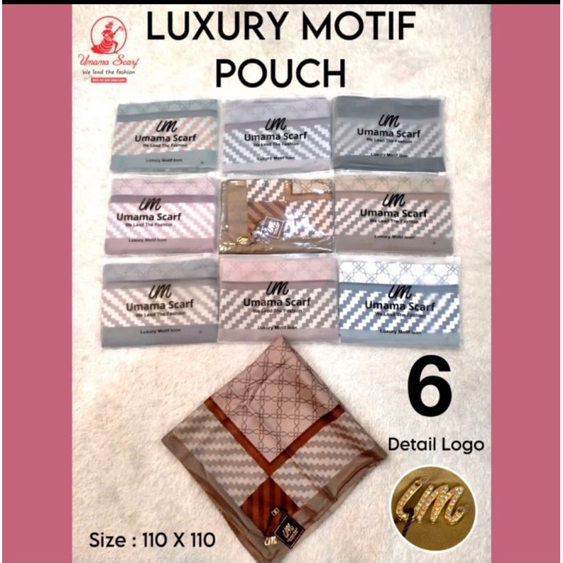 HIJAB UMAMA LUXURY MOTIF POUCH