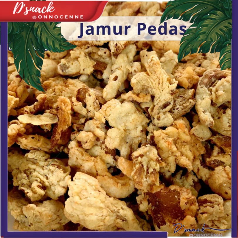 

Keripik Jamur Tiram Pedas Gurih / Kripik Jamur TPHTQ