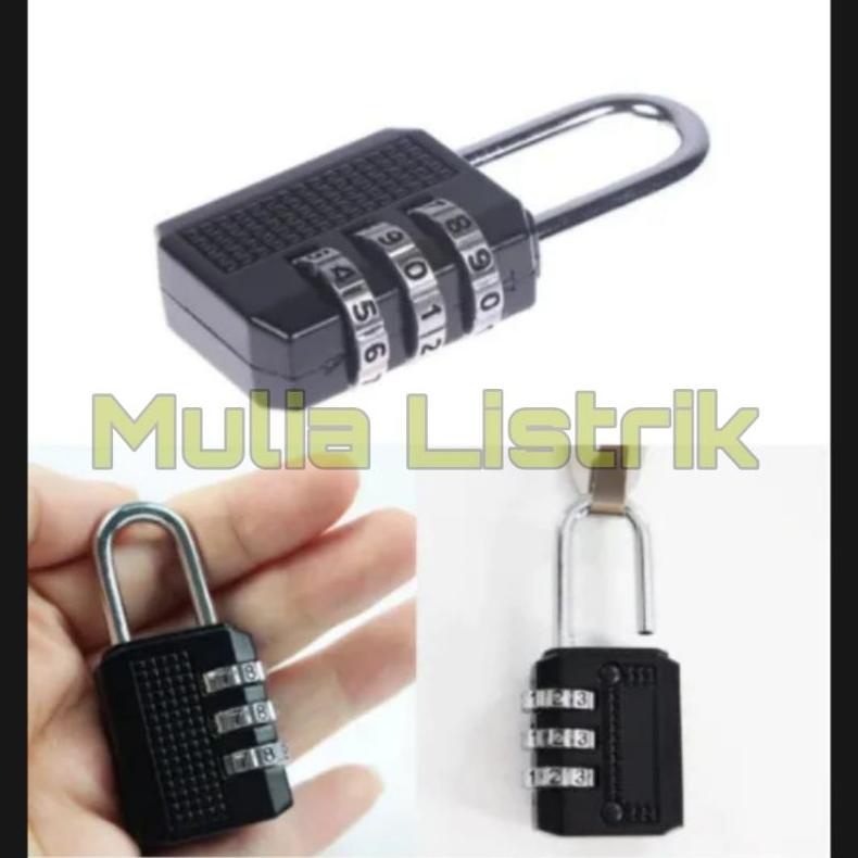 Favorit Gembok Kode Gembok Tas Gembok Kecil Gembok Password