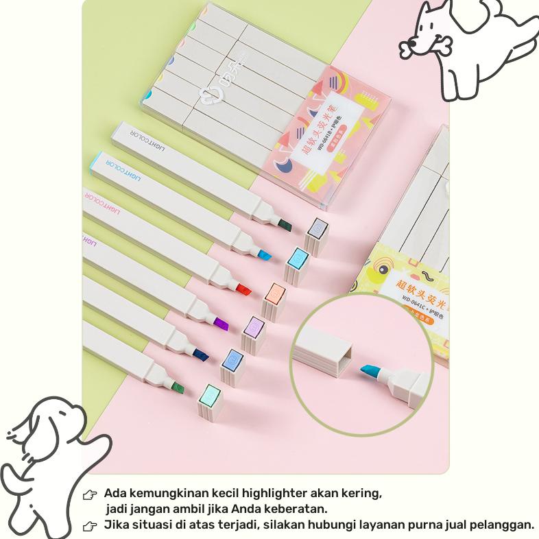 

Paling Diminati Multicolor Pena Stabilo Siswa 6Pcs/Set Highlighter Pastel 6 Colors Macaroon Stabilo Warna Murah Tulis Buku Catatan Marker Notebook Diary Soft Pastel Pastel Pen Diary Graffiti Lukisan Hand Account