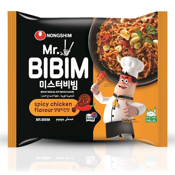 

Nongshim Mr. Bibim Spicy Chien Ramyun 148G