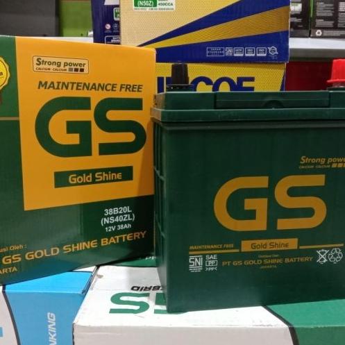 Aki Mobil Agya, Ayla, Calya, Sigra, Brio, Freed Ns40Zl Aki Kering Gs