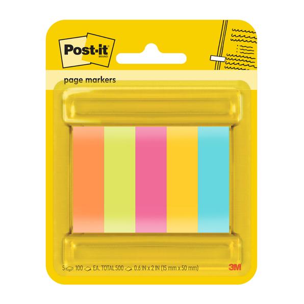

3M Post It 670-5Asst Sti Marker 15X50Mm
