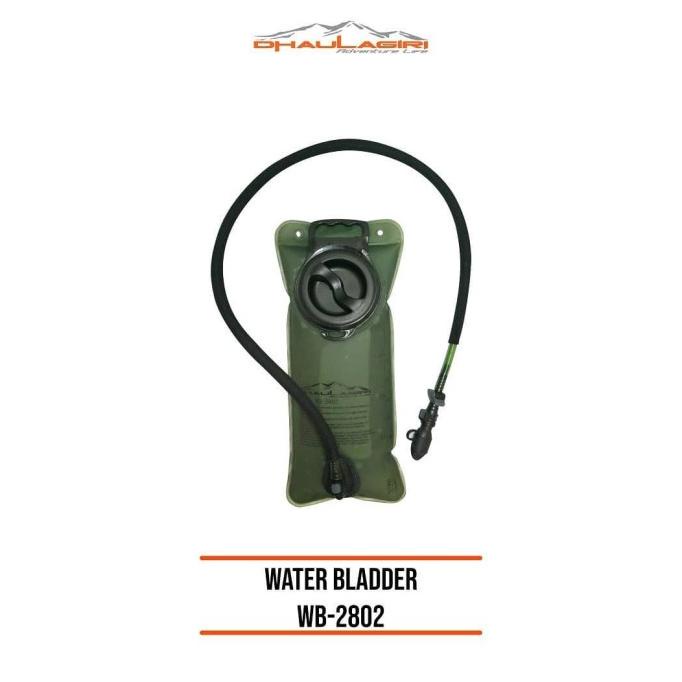 Promo Water Bladder Dhaulagiri Green 2 Liter - Tempat Minum Dhaulagiri