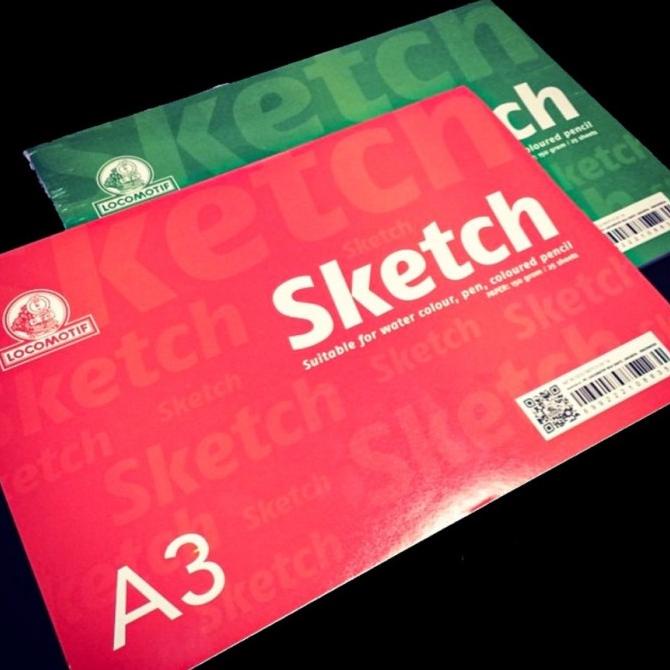 

Diskon !!! Januari Termurah Sketchbook Buku Gambar A3 Locomotif Untuk Anak Buku Sketsa 150Gsm - Siap Kirim