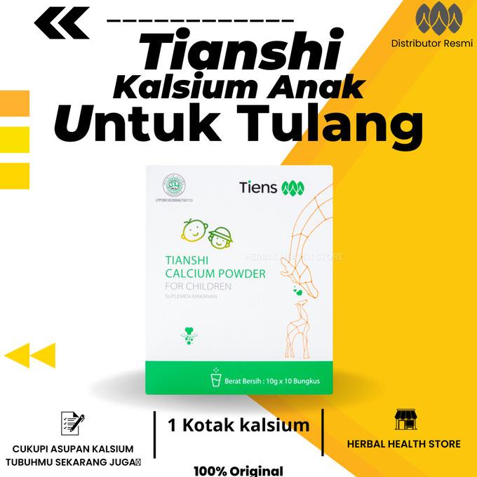 Suplemen Peninggi Badan Anak Tiens / Kalsium Anak / Peninggi Badan