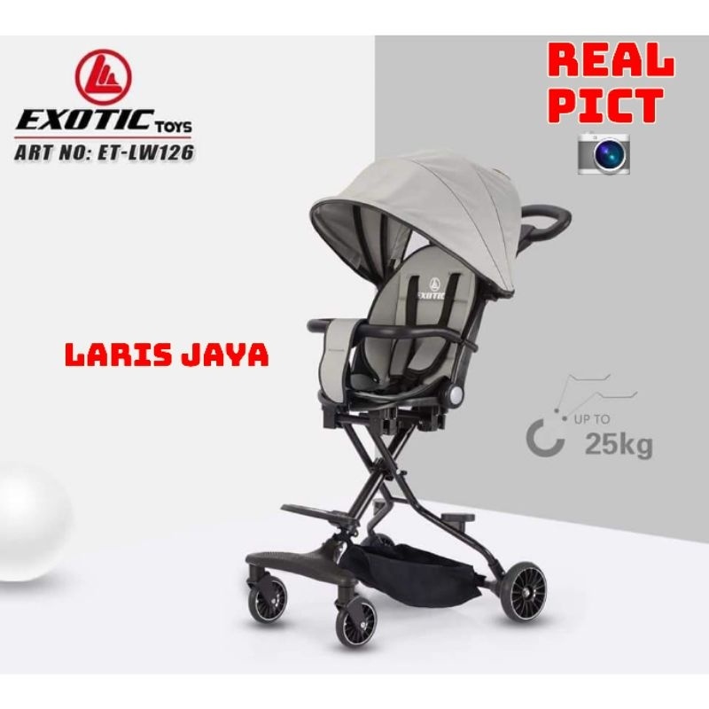 [BABY'S NEEDS] MAGIC STROLLER LIPAT ANAK / BAYI EXOTIC LW-002 BY PACIFIC Magic stroller exotic lw