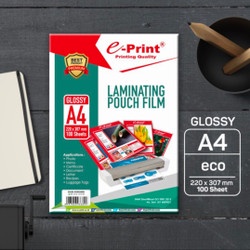 

PLASTIK LAMINATING E-Print A4 / PLASTIK LAMINASI / LAMINATING / GLOSSY