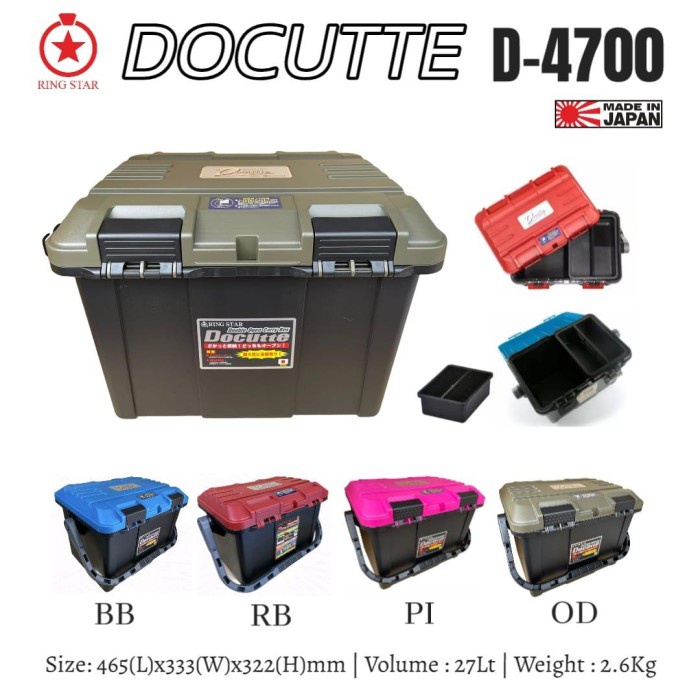 Promo Box Pancing Ringstar Docutte D-4700 Made In Japan