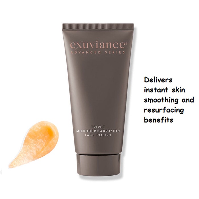 Exuviance Triple Microdermabrasion Face Polish - glycolic acid papaya