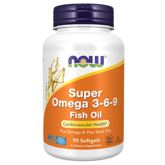Now Foods Super Omega 369 3-6-9 1200 mg 180 Soft cardiovascular health