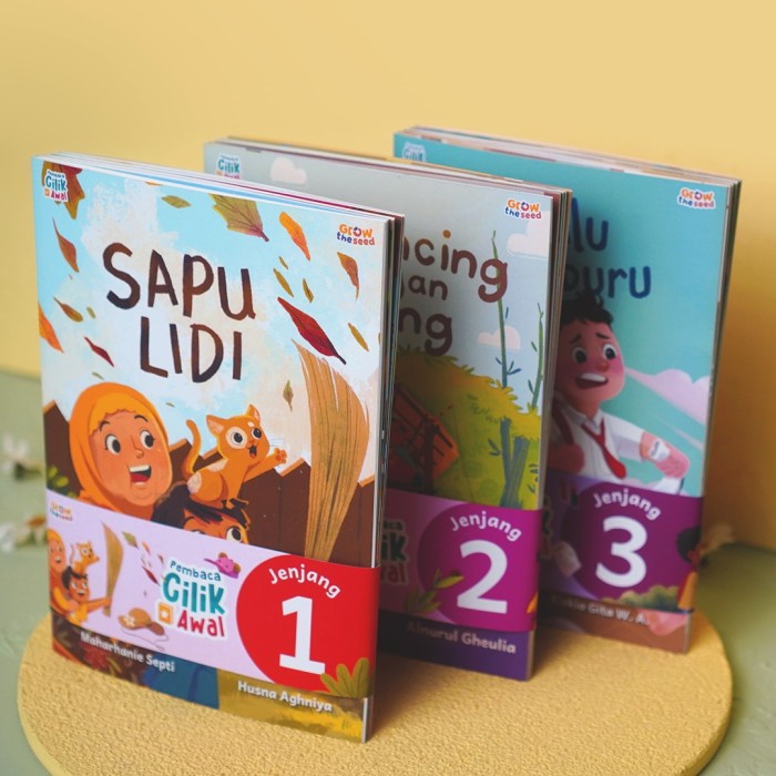 

New!! SERI PEMBACA CILIK AWAL BUKU CERITA BERJENJANG BUKU BELAJAR MEMBACA