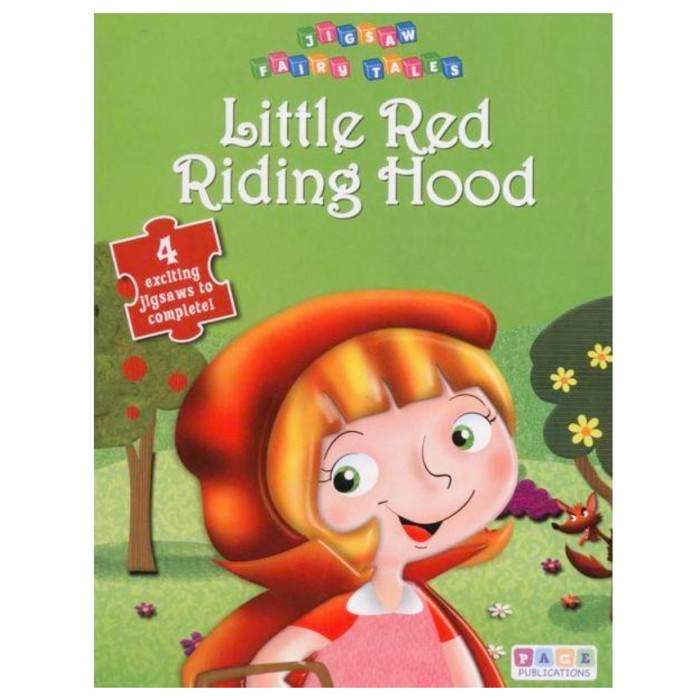 

Harga!! Jigsaw s Little Red Riding Hood Puzzle ok Story
