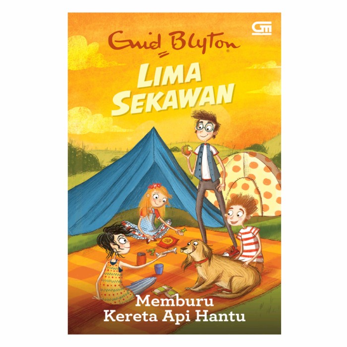 

Disc!! Buku Lima Sekawan: Memburu Kereta Api Hantu - Enid Blyton