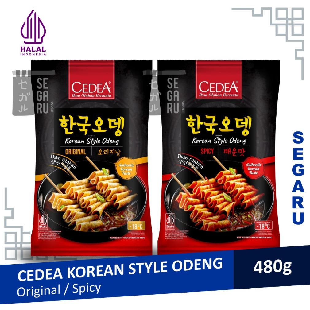 

Ready CEDEA Korean Odeng Eomuk | Korean Fish Cake 480 Gram