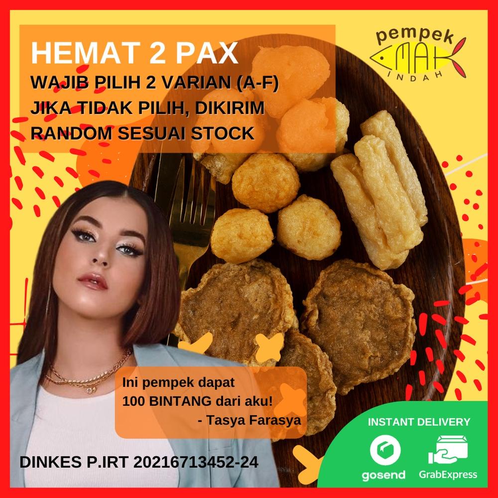 

Ready PEMPEK EMAK INDAH FOOD - PEMPEK MPENAK PALEMBANG ASLI IKAN TENGGIRI - Paket Hemat 2 Pax WAJIB PILIH VARIAN