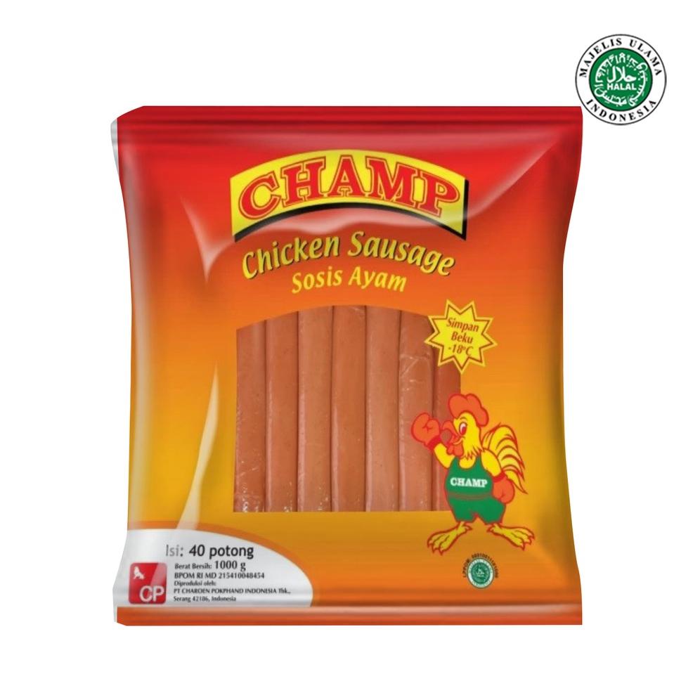 

Ready Champ Chicken Sausage, Sosis Ayam Halal