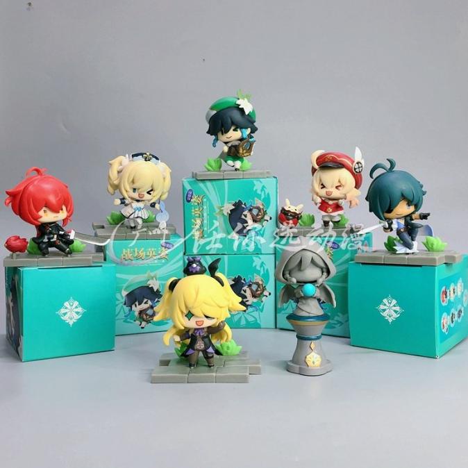 Terlaris Blind Box Genshin Impact  Figure Original