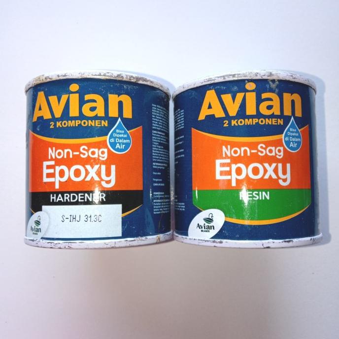 Lem Epoxy Avian Non-Sag 800Gr Kayu Kapal Besi Lem Sebaguna Area Basah Termurah