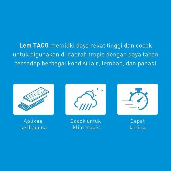 Taco Lem Vinyl / Lem Hpl / Lem Kuning Termurah