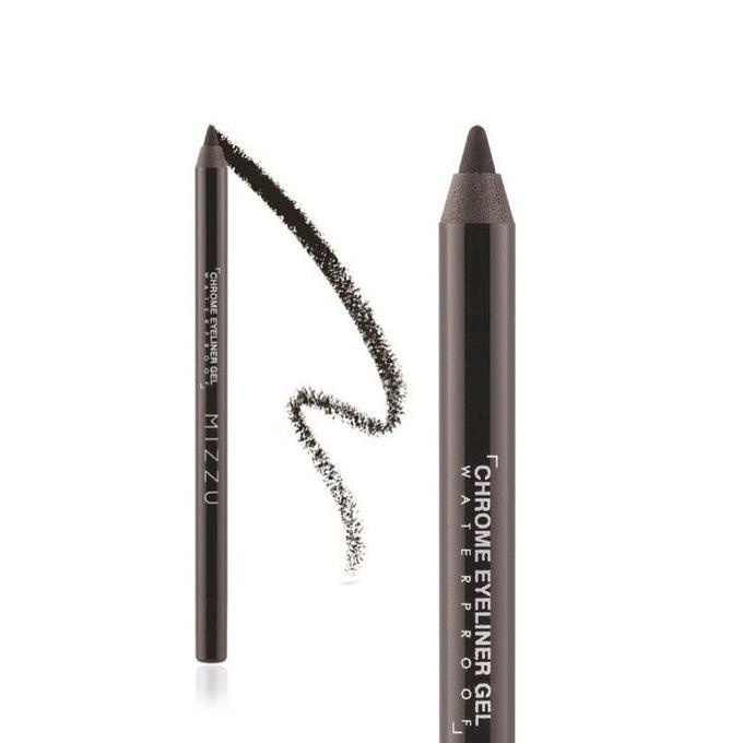 Mizzu Chrome Eyeliner Gel Hitam Pensil Eyeliner Waterproof Limited Edition