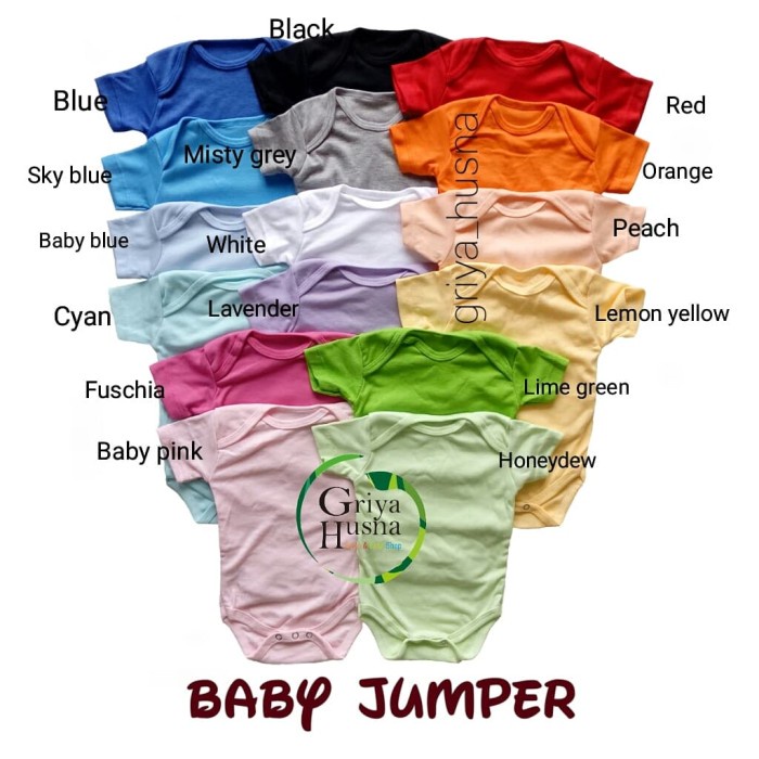 Jumper Bayi Polos (Baby Jumper)