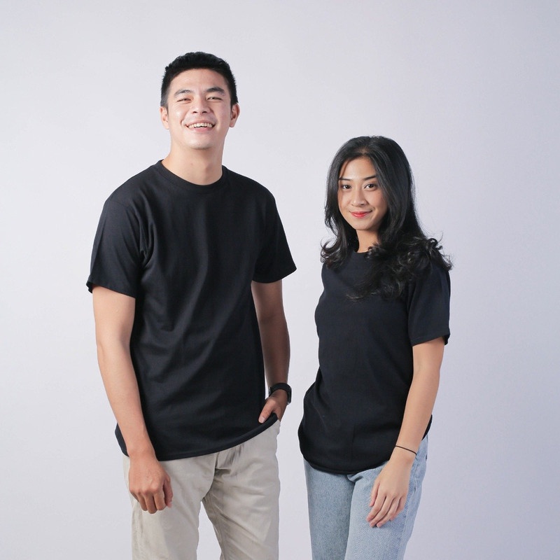 Cititex Kaos Polos New States Apparel Soft Tee Black M