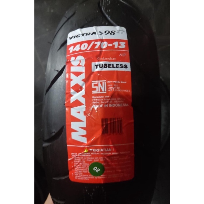 NEW BAN MAXXIS VICTRA 140/70-13 BELAKANG NMAX ORIGINAL TERBARU